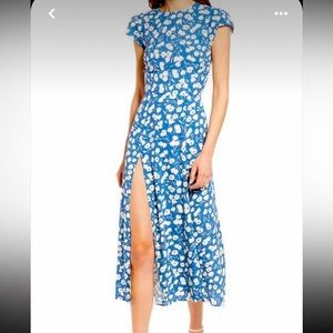 Blue Reformation Gavin dress. Hard to find!